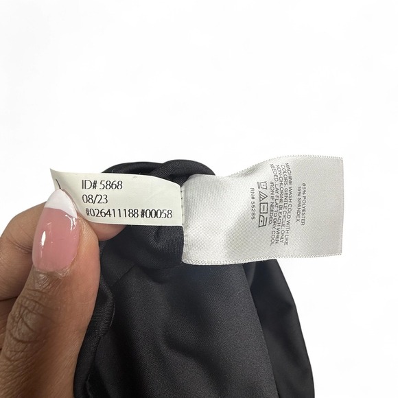 Express -‎ Black Corset Tank Top - XS Body Contour Y2K Edgy Grunge Streetwear - Picture 8 of 10